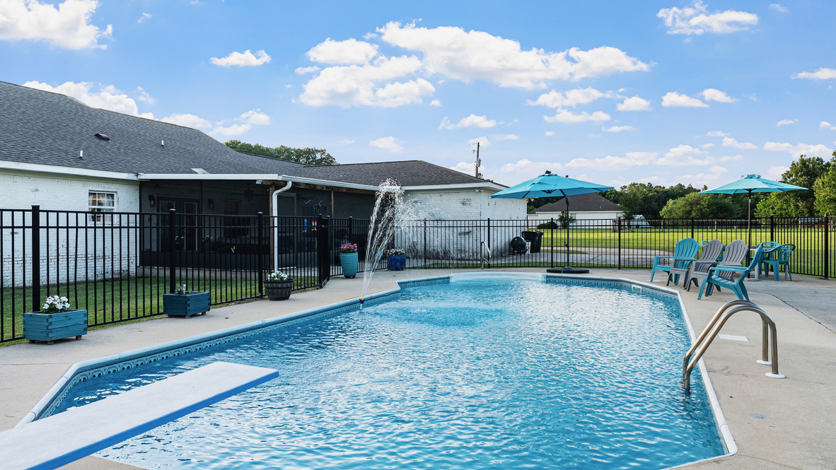 Pool equipment maintenance